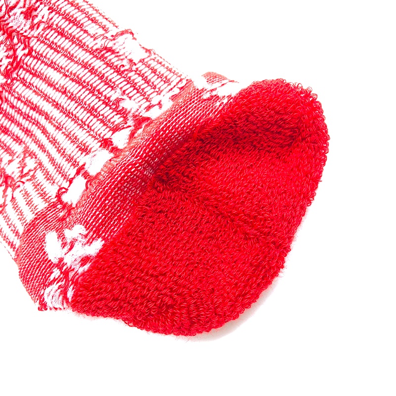 男式抽橡筋運(yùn)動(dòng)中襪提花襪NF18007