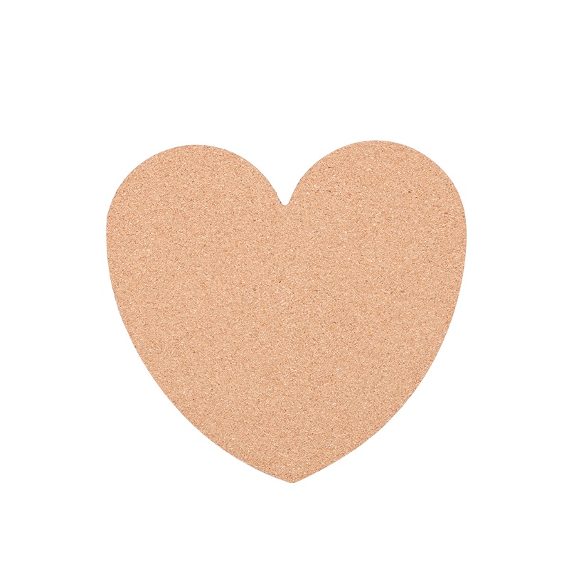 心形軟木鍋墊