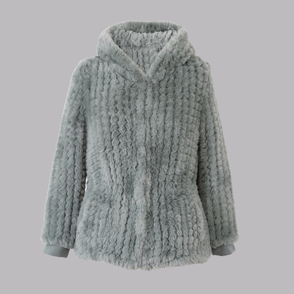 人造毛編織上衣