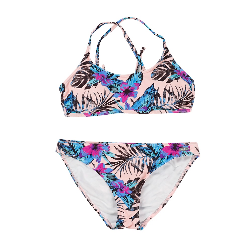 女士印花無鋼圈比基尼