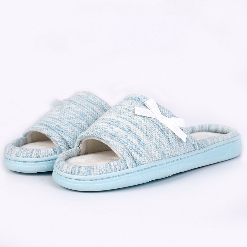 女士紡織材料通頭拖鞋