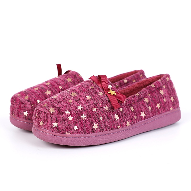 女士紡織材料滿幫拖鞋