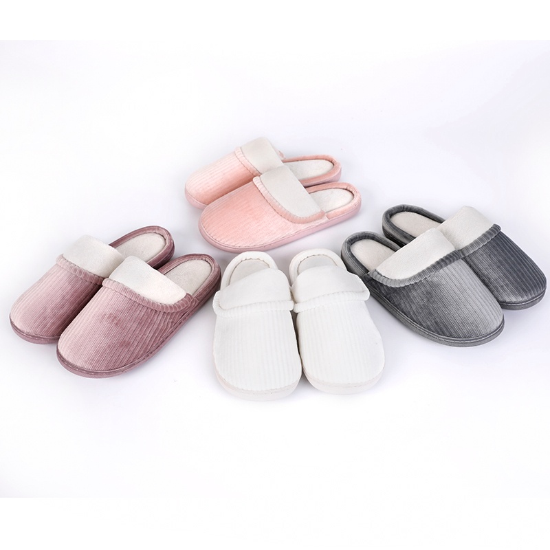 女士紡織材料半幫拖鞋