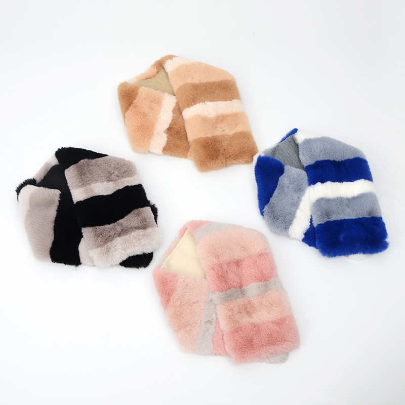 人造毛針織拼接毛領(lǐng)