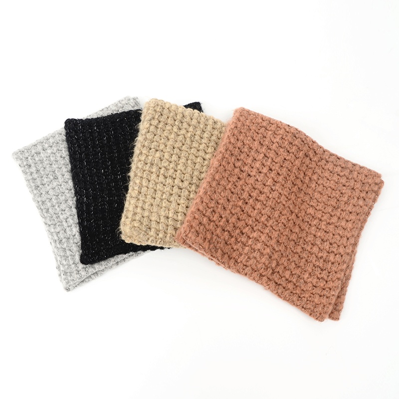 馬海毛針織圍脖