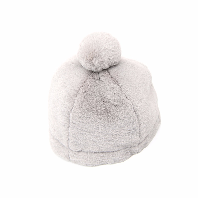 時(shí)尚保暖日常男女仿兔毛帽子
